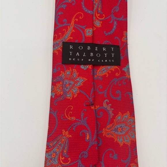 ROBERT TALBOTT BEST OF CLASS HANDSEWN FINEST SILK TIE USA - Picture 5 of 9